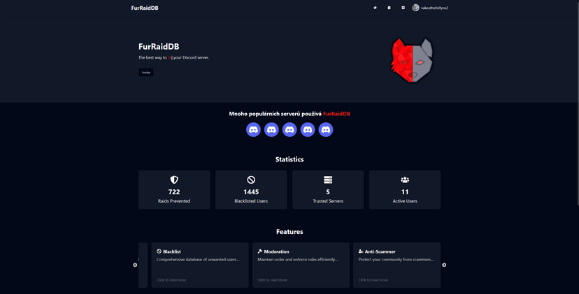 FurRaidDB - Website